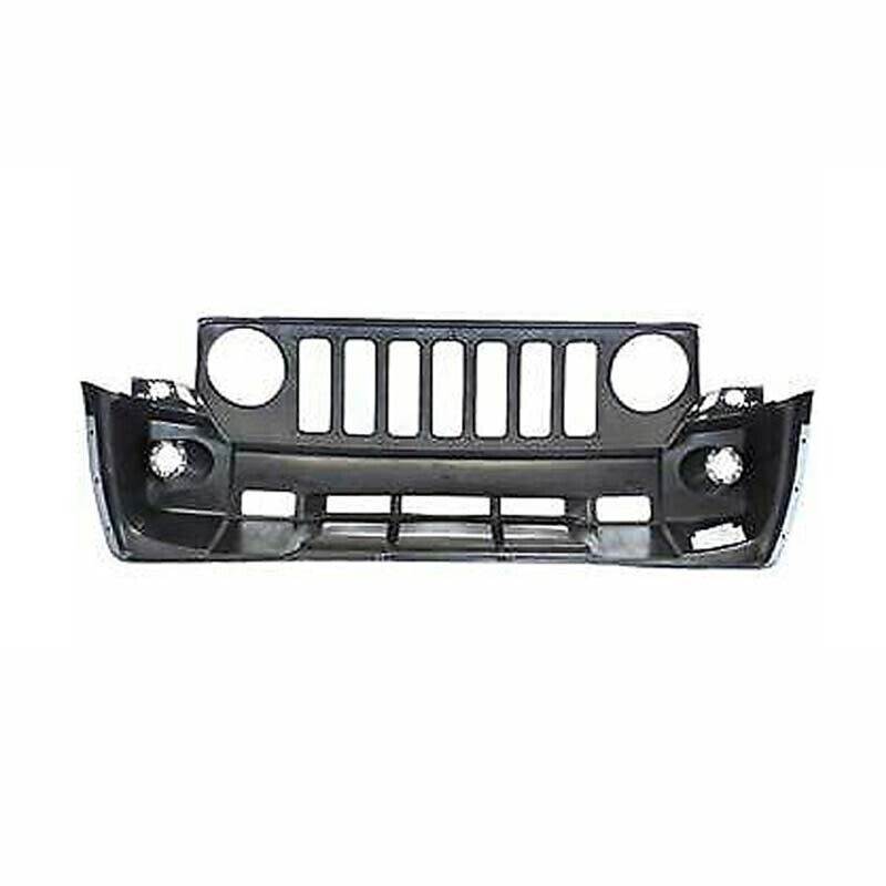 Front Bumper Cover For 2007-2010 Jeep Patriot W/Fog Light holes CH1000935