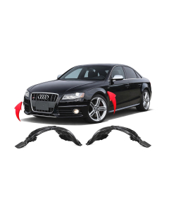 Fender Liner Set for Audi A4 2009-2012