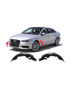 Fender Liner Set for Audi A3 2015-2020