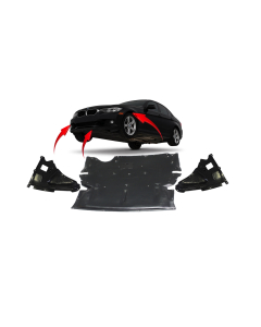 Engine Splash Shield & Fender Liner Set Kit for BMW 3-Series 2012-2018