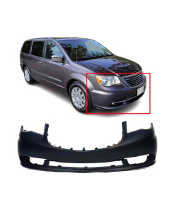 Bumper Cover for Chrysler Town & Country 2011-2016