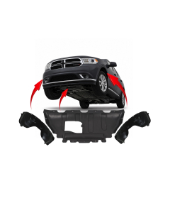 Engine Splash Shield & Fender Liner Set Kit for Dodge Durango 2011-2020