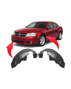 Fender Liner Set for Dodge Avenger 2008-2010