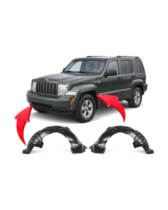 Fender Liner Set for Jeep Liberty 2008-2012