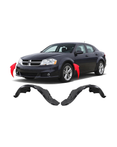 Fender Liner Set for Dodge Avenger 2011-2014