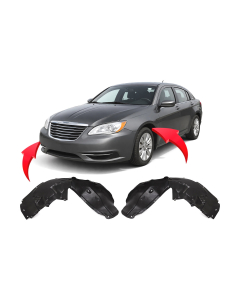 Fender Liner Set for Chrysler 200 2012-2014