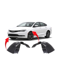 Fender Liner Set for Chrysler 200 2015-2017