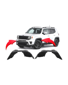Fender Liner Set for Jeep Renegade 2019-2023