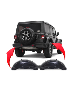 Fender Liner Set for Jeep Wrangler 2019-2025
