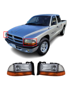 HeadLight for Dodge Dacota Durango 1998-2004