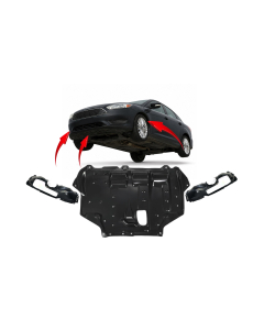 Engine Splash Shield & Fender Liner Set Kit for Ford Focus 2013-2018