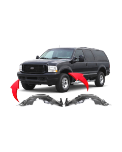 Fender Liner Set for Ford F-250 Super Duty 1999-2004