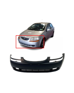 Bumper Cover for Chevrolet Aveo 2004-2008