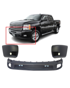 Bumper Cover Kit for Chevrolet Silverado 1500 2007-2013