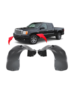 Fender Liner Set for GMC Sierra 1500 2007-2013