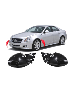 Fender Liner Set for Cadillac CTS 2008-2014
