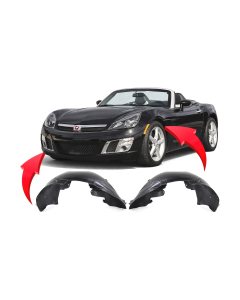 Fender Liner Set for Saturn Sky 2007-2010