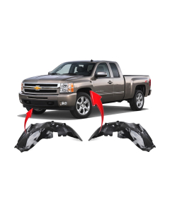 Fender Liner Set for Chevrolet Silverado 2500 HD 2011-2014