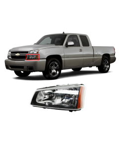 Headlight for Chevrolet Avalanche Silverado 1500 2500 3500 2003-2007