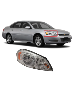 HeadLight for Chevrolet Impala Monte Carlo 2006-2013