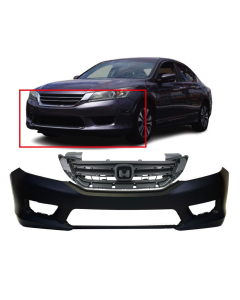 Bumper Cover & Grille for Honda Accord 2013-2015