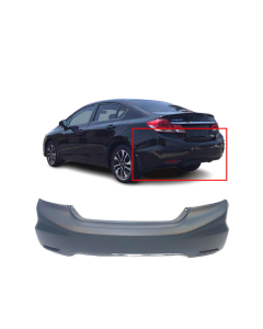 Bumper Cover for Honda Civic 2013-2015