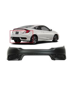 Bumper Cover for Honda Civic 2016-2020