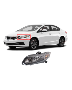 HeadLight for Honda Civic 2013-2015