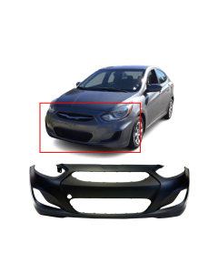 Bumper Cover for Hyundai Accent 2012-2014