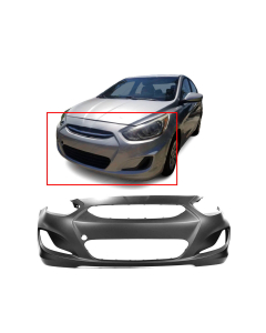 Bumper Cover for Hyundai Accent 2014-2017