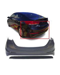 Bumper Cover Kit for Hyundai Elantra 2017-2018
