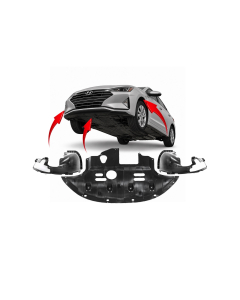 Engine Splash Shield & Fender Liner Set Kit for Hyundai Elantra 2019-2020