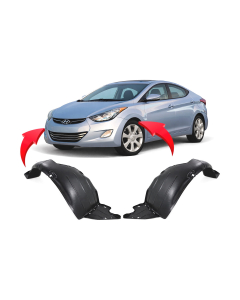 Fender Liner Set for Hyundai Elantra 2011-2013