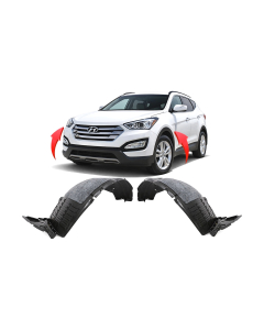 Fender Liner Set for Hyundai Santa Fe 2013-2016