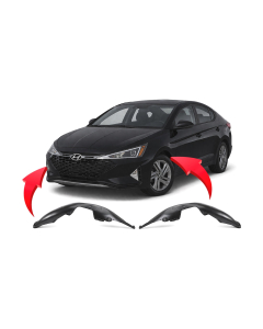 Fender Liner Set for Hyundai Elantra 2019-2020