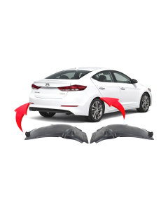 Fender Liner Set for Hyundai Elantra 2017-2018
