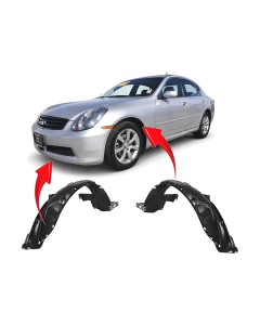 Fender Liner Set for Infiniti G35 2007-2008