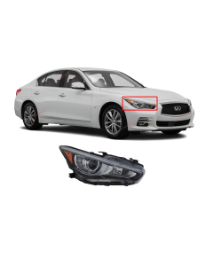 HeadLight for Infiniti Q50 2014-2017