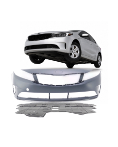 Bumper & Engine Splash Shield Kit for Kia Forte 2017-2018