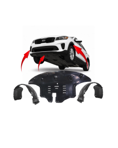 Engine Splash Shield & Fender Liner Set Kit for Kia Sorento 2019-2020
