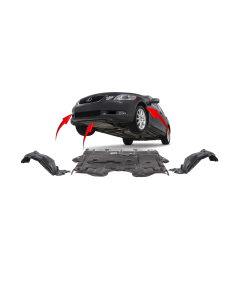 Engine Splash Shield & Fender Liner Set Kit for Lexus GS350-450h 2006-2007