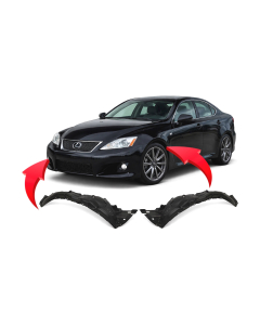 Fender Liner Set for Lexus IS F 2008-2014