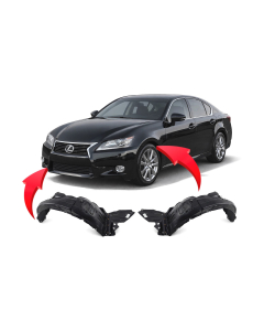 Fender Liner Set for Lexus GS350 2013-2015