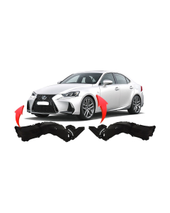 Fender Liner Set for Lexus IS300 2017-2020