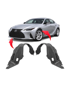 Fender Liner Set for Lexus IS300 2021-2025