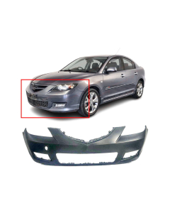 Bumper Cover for Mazda 3 2007-2009