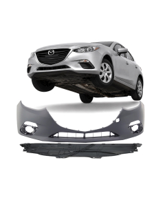 Bumper & Engine Splash Shield Kit for Mazda 3 2014-2016