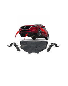 Engine Splash Shield & Fender Liner Set Kit for Mazda 6 2018-2020