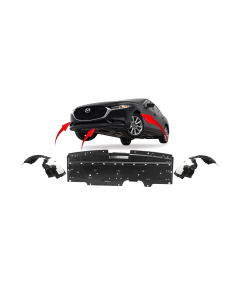 Engine Splash Shield & Fender Liner Set Kit for Mazda 3 2019-2023