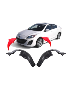 Fender Liner Set for Mazda 3 2010-2013